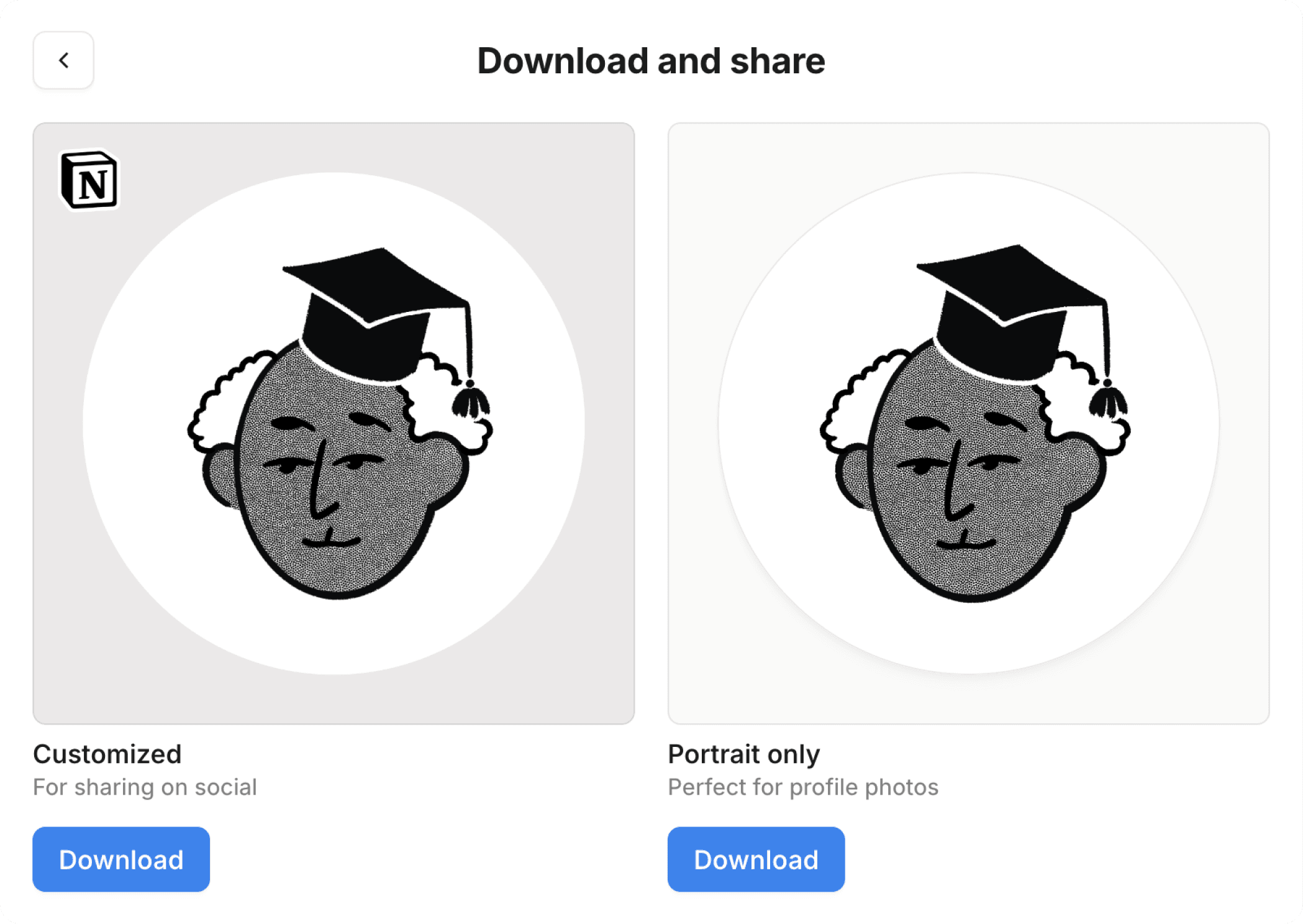 hc: download notion face