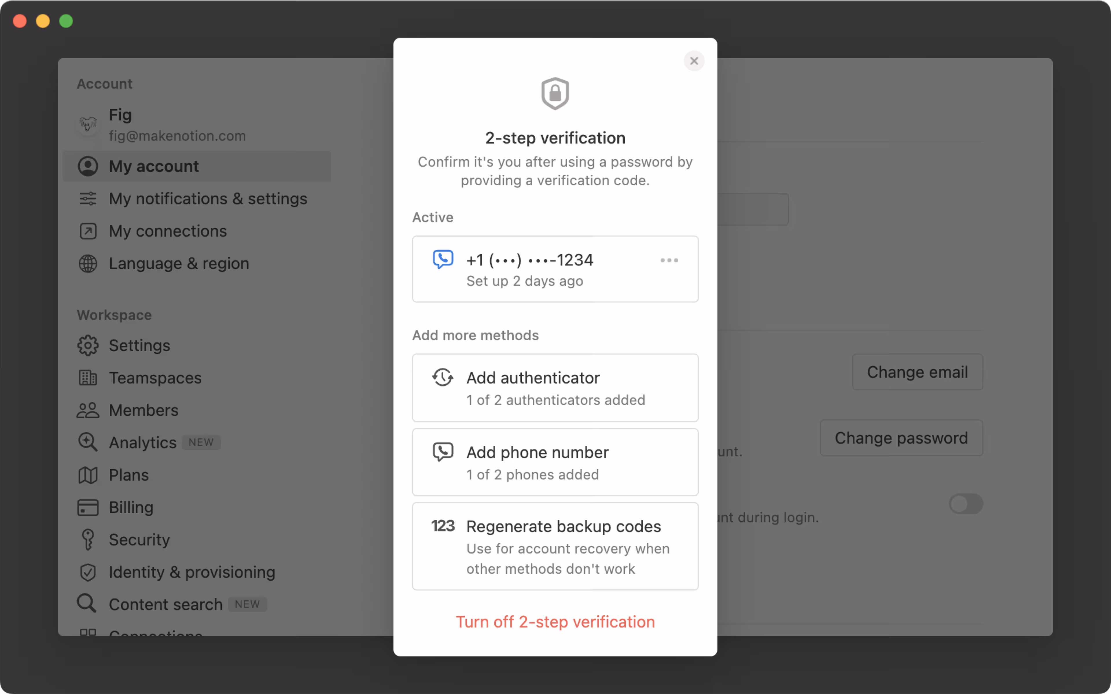 2 step verification what-s new